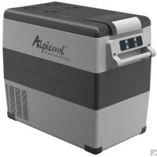 冰虎Alpicool车载冰箱LG压缩机CF55升 车家两用快速冷冻 宿舍办公室迷你冷冻冷藏小冰箱